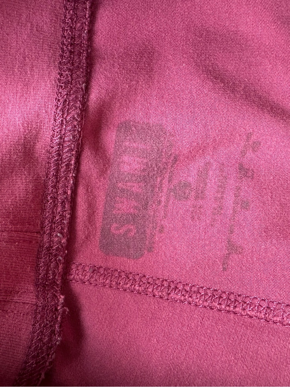 Swami Pink Leggings Wide Leg Roll Over Waist Small - Picture 3 of 3